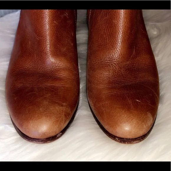 SAM EDELMAN Petty Leather Ankle Booties - Picture 4 of 7